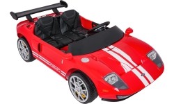 Pojazd elektryczny Ford GT, czerwony