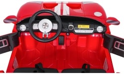 Pojazd elektryczny Ford GT, czerwony