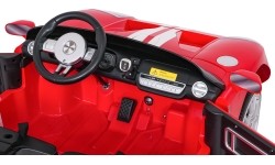 Pojazd elektryczny Ford GT, czerwony