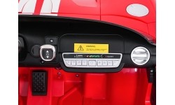 Pojazd elektryczny Ford GT, czerwony