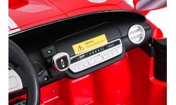 Pojazd elektryczny Ford GT, czerwony