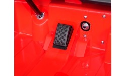 Pojazd elektryczny Ford GT, czerwony