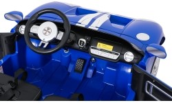 Pojazd elektryczny Ford GT, niebieski