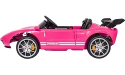 Pojazd elektryczny Ford GT, różowy