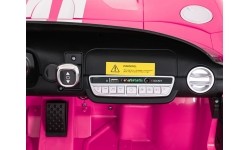 Pojazd elektryczny Ford GT, różowy