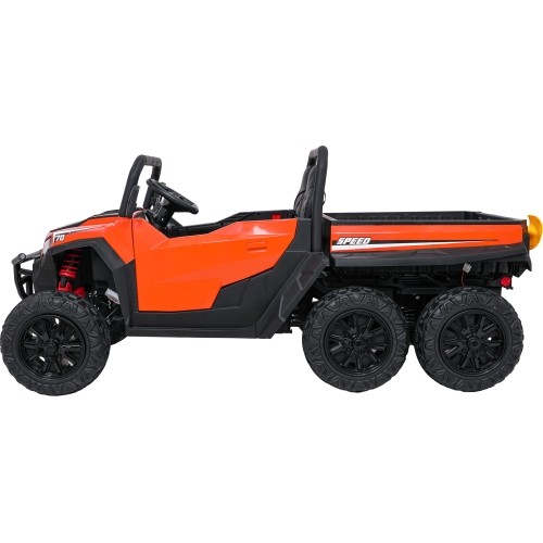 Pojazd elektryczny Farmer Truck X-POWER, pomarańczowy