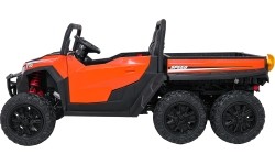 Pojazd elektryczny Farmer Truck X-POWER, pomarańczowy