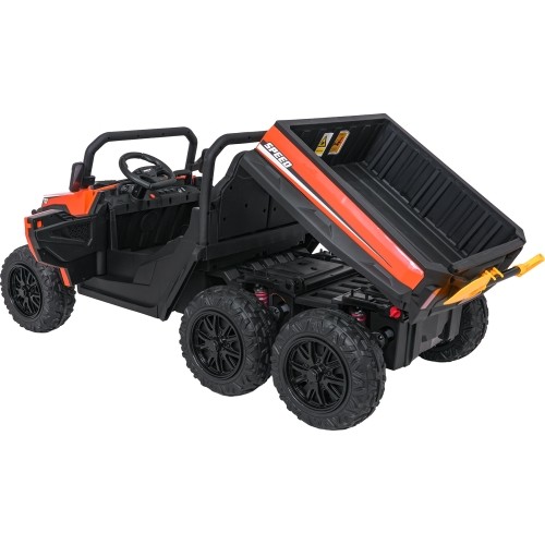 Pojazd elektryczny Farmer Truck X-POWER, pomarańczowy