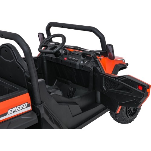 Pojazd elektryczny Farmer Truck X-POWER, pomarańczowy