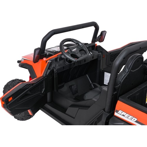 Pojazd elektryczny Farmer Truck X-POWER, pomarańczowy