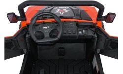Pojazd elektryczny Farmer Truck X-POWER, pomarańczowy