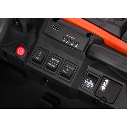 Pojazd elektryczny Farmer Truck X-POWER, pomarańczowy