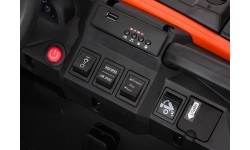Pojazd elektryczny Farmer Truck X-POWER, pomarańczowy