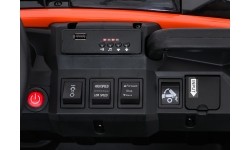 Pojazd elektryczny Farmer Truck X-POWER, pomarańczowy
