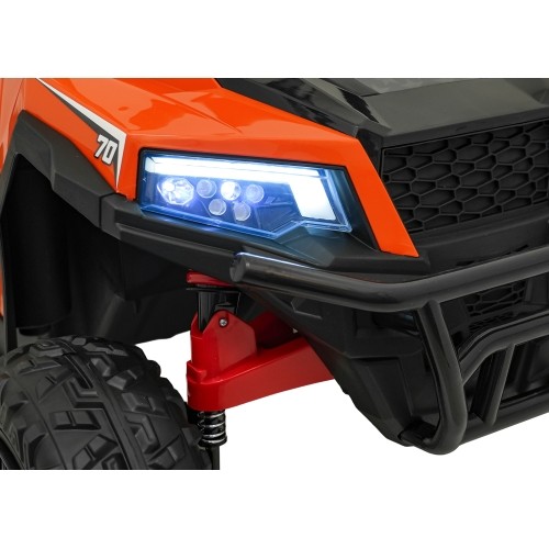 Pojazd elektryczny Farmer Truck X-POWER, pomarańczowy