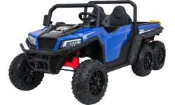 Traktor z przyczepą Farmer Truck X-POWER, niebieski