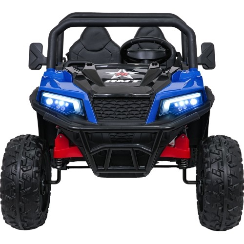 Traktor z przyczepą Farmer Truck X-POWER, niebieski