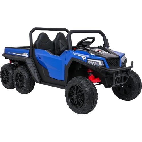 Traktor z przyczepą Farmer Truck X-POWER, niebieski