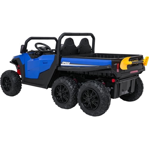 Traktor z przyczepą Farmer Truck X-POWER, niebieski