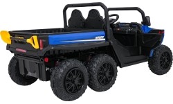 Traktor z przyczepą Farmer Truck X-POWER, niebieski