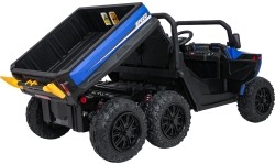 Traktor z przyczepą Farmer Truck X-POWER, niebieski