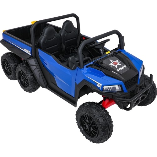Traktor z przyczepą Farmer Truck X-POWER, niebieski