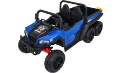 Traktor z przyczepą Farmer Truck X-POWER, niebieski