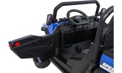 Traktor z przyczepą Farmer Truck X-POWER, niebieski