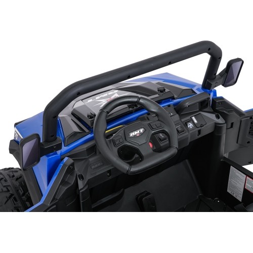 Traktor z przyczepą Farmer Truck X-POWER, niebieski