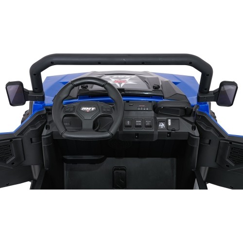 Traktor z przyczepą Farmer Truck X-POWER, niebieski