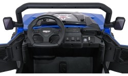 Traktor z przyczepą Farmer Truck X-POWER, niebieski