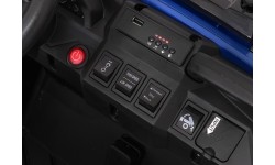 Traktor z przyczepą Farmer Truck X-POWER, niebieski