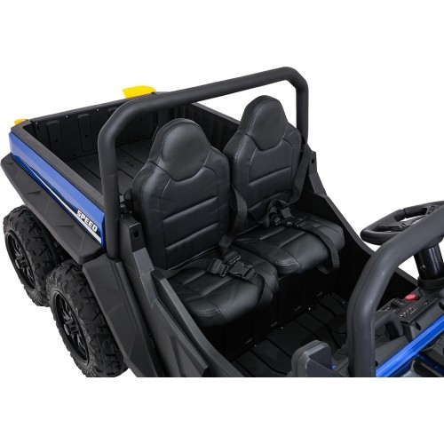Traktor z przyczepą Farmer Truck X-POWER, niebieski