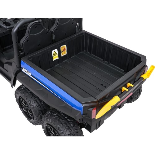 Traktor z przyczepą Farmer Truck X-POWER, niebieski