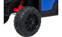 Traktor z przyczepą Farmer Truck X-POWER, niebieski