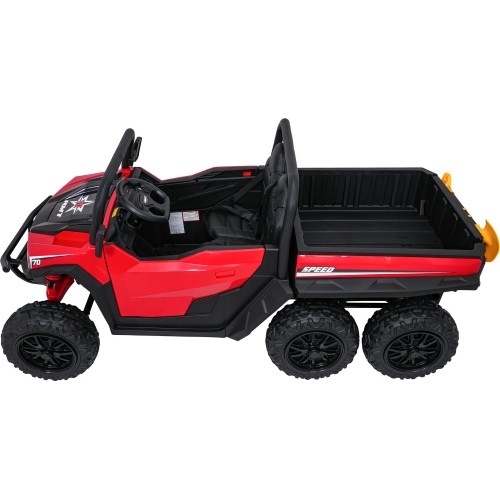 Pojazd elektryczny Farmer Truck X-POWER czerwony