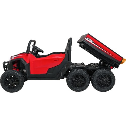 Pojazd elektryczny Farmer Truck X-POWER czerwony