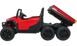 Pojazd elektryczny Farmer Truck X-POWER czerwony