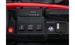 Pojazd elektryczny Farmer Truck X-POWER czerwony