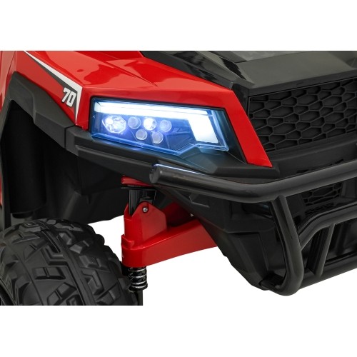 Pojazd elektryczny Farmer Truck X-POWER czerwony