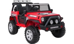 Pojazd elektryczny Jeep BEAST 4x4, czerwony