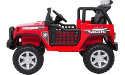 Pojazd elektryczny Jeep BEAST 4x4, czerwony