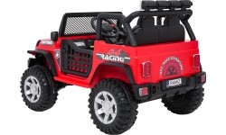 Pojazd elektryczny Jeep BEAST 4x4, czerwony