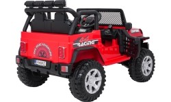 Pojazd elektryczny Jeep BEAST 4x4, czerwony