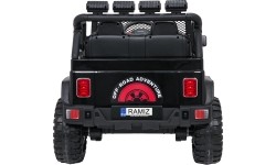 Pojazd elektryczny Jeep BEAST 4x4 Black