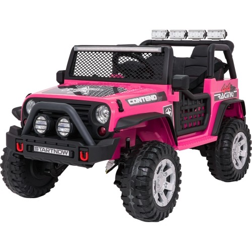 Pojazd elektryczny Jeep Beast 4x4 różowy
