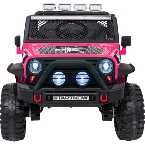 Pojazd elektryczny Jeep Beast 4x4 różowy