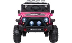 Pojazd elektryczny Jeep Beast 4x4 różowy