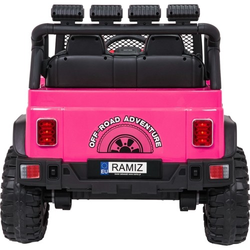 Pojazd elektryczny Jeep Beast 4x4 różowy