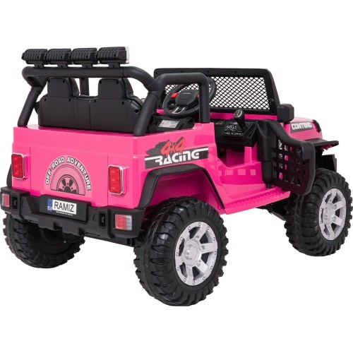 Pojazd elektryczny Jeep Beast 4x4 różowy